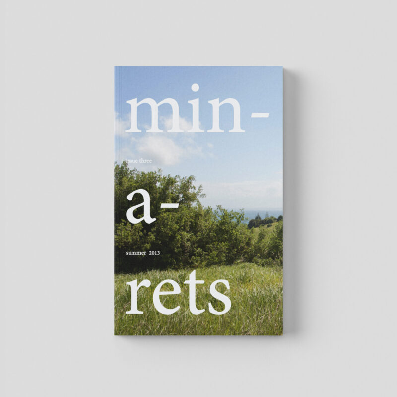 Book cover for Minarets Issue 3