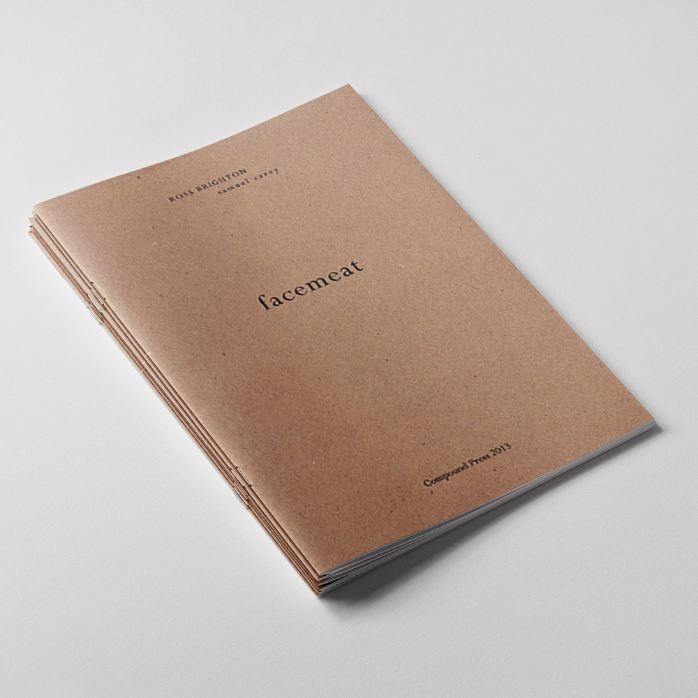 Book cover for Facemeat by Ross Brighton & Samuel Carey