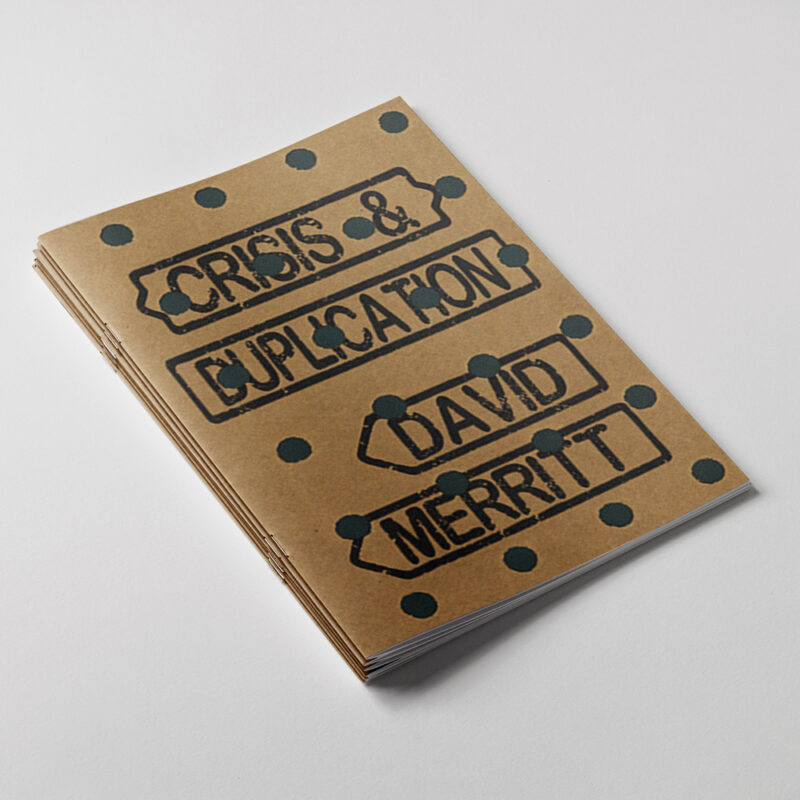 Book cover for Crisis & Duplication by David Merritt