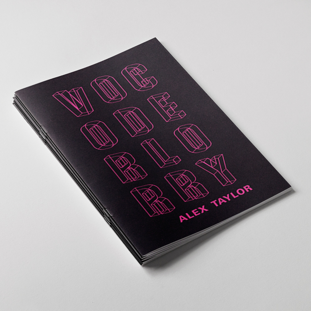 Book cover for Vocoder Lorry by Alex Taylor
