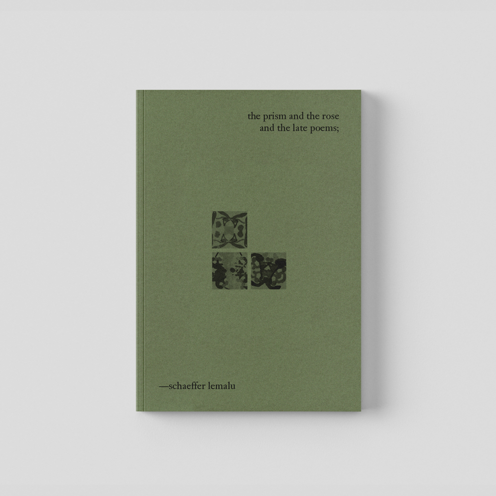 Book cover for the prism and the rose by Schaeffer Lemalu